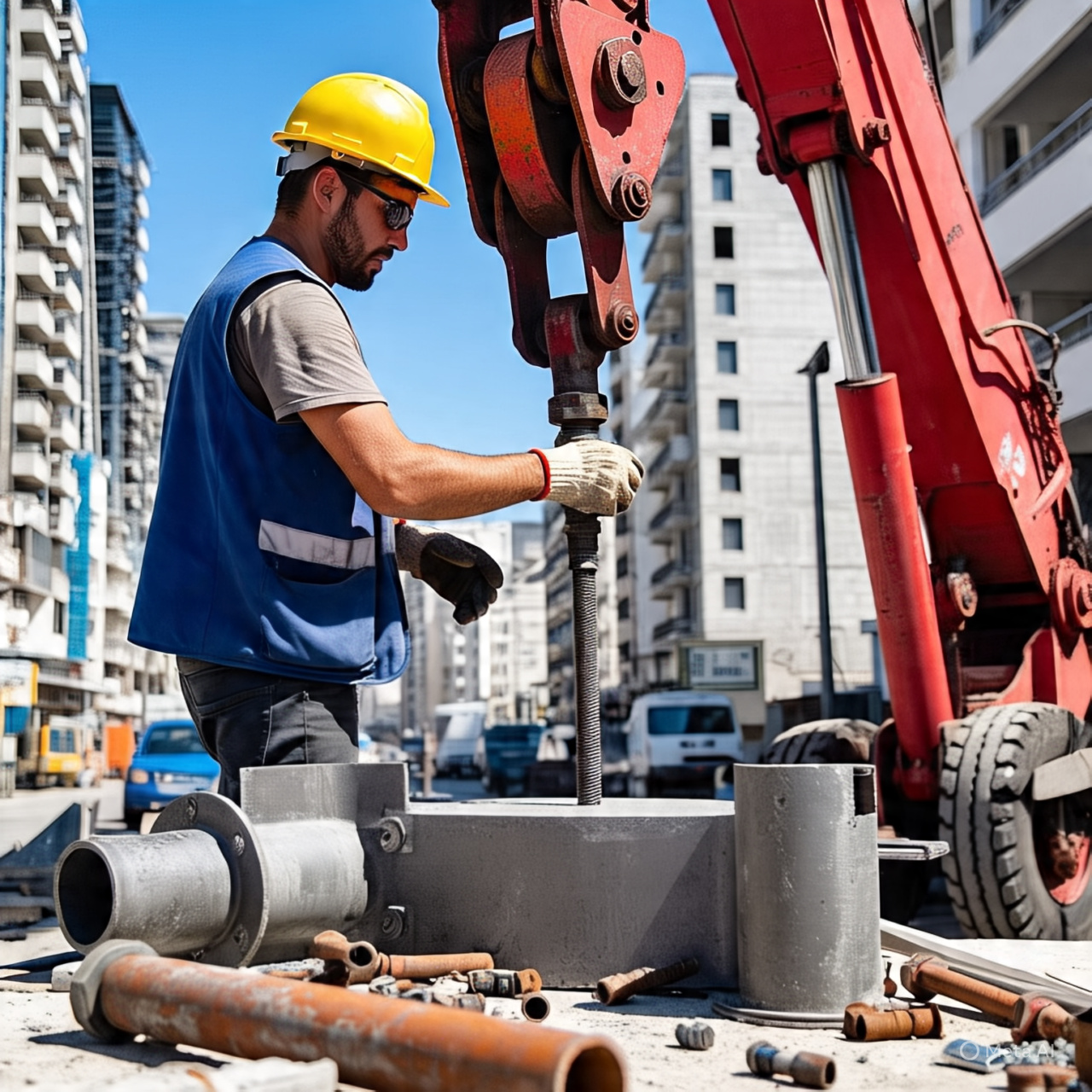 Repuestos para brazo concretero